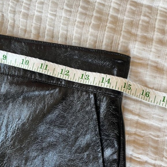 Marella Faux Leather Coated Pencil Skirt - 6 - Picture 5 of 15